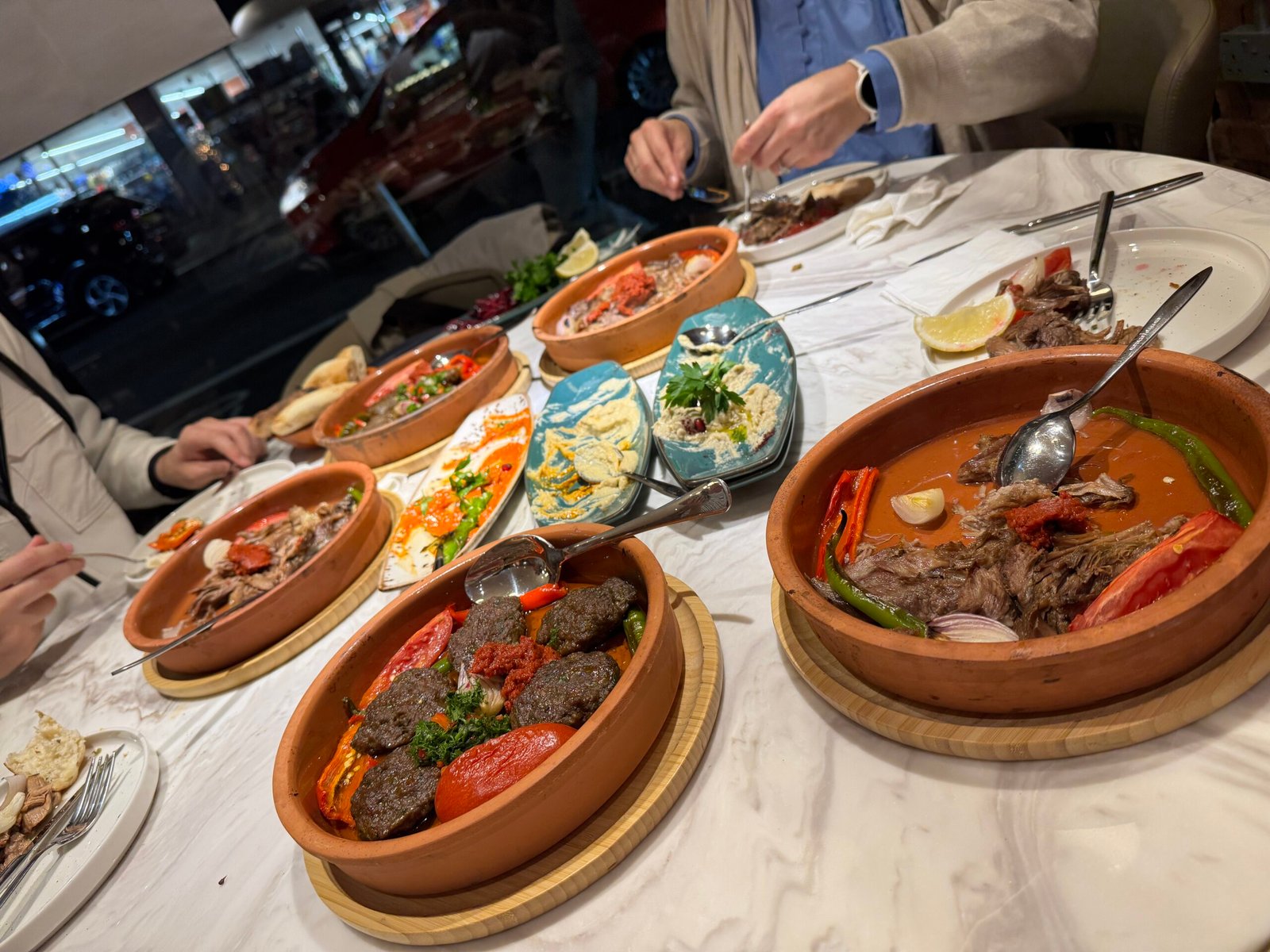 A detail from Tandir Restaurant