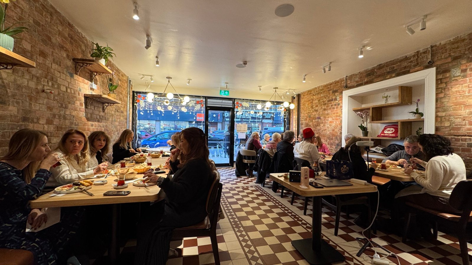 Dining at Tandir Restaurant