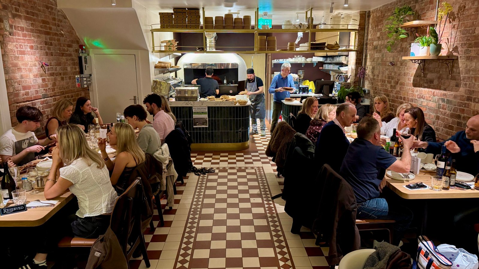 The atmosphere at Tandır Restaurant