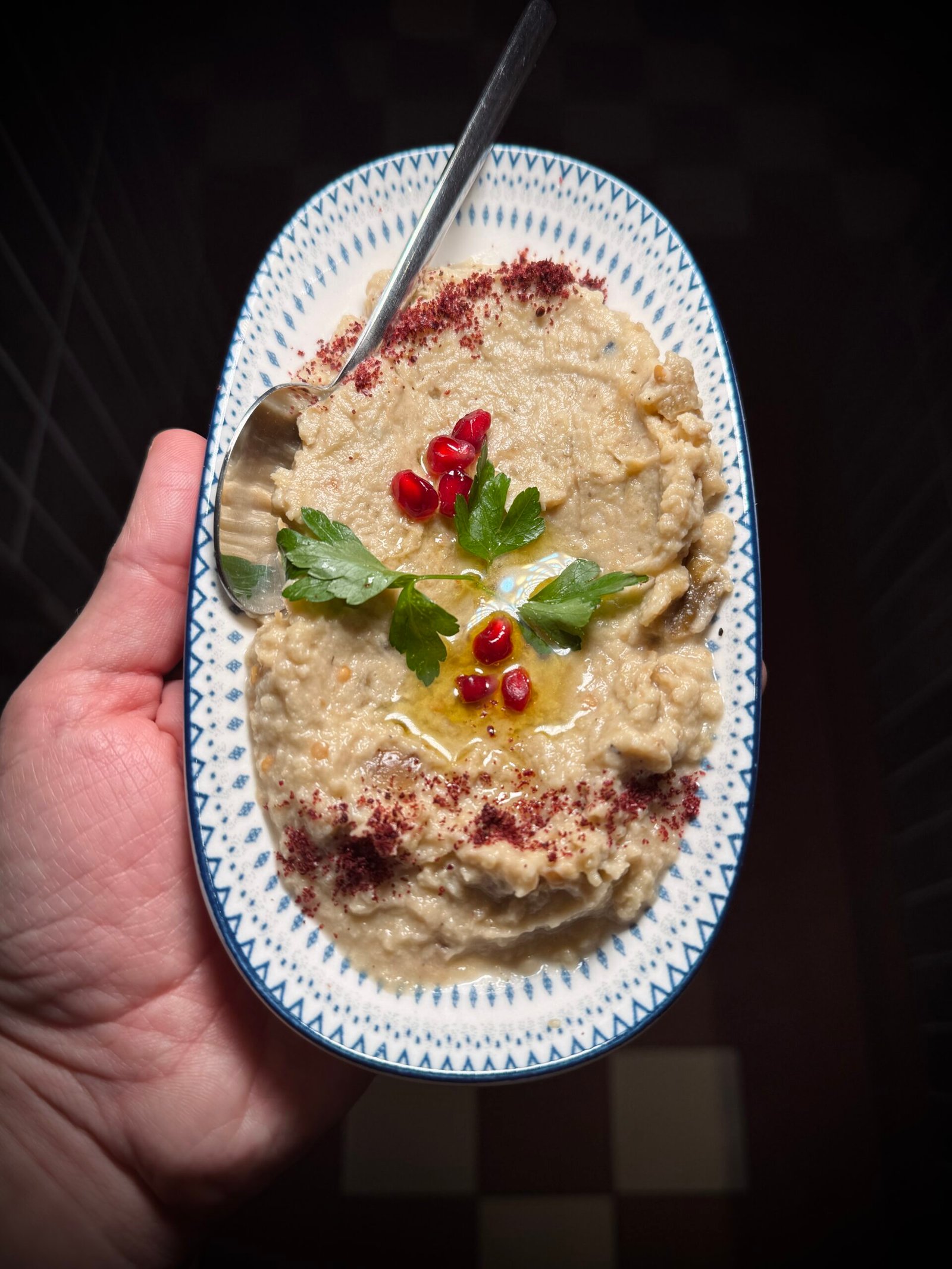 A homemade meze