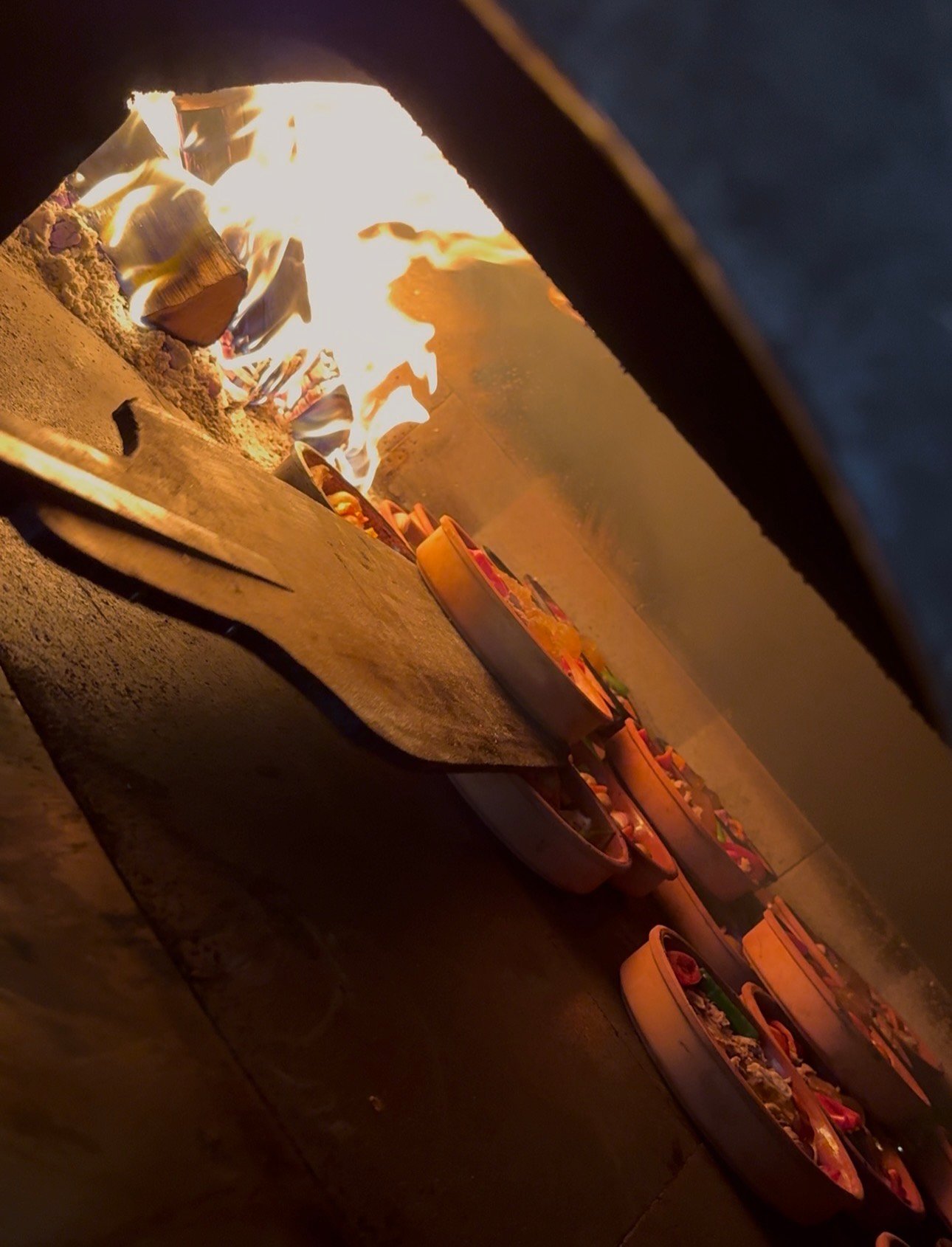 The Tandır oven and fire